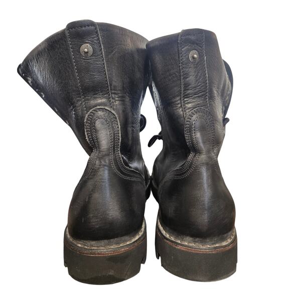 Diesel Hardkor Steel Mens Brown Leather Boots Size US 12.5 main image 5
